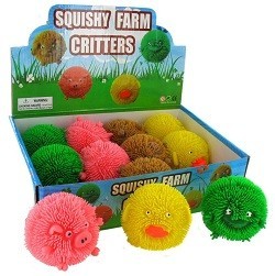 SQUISHY FARM GRITTERS (12 pcs)
