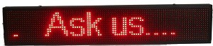 LED MESSAGE FOR THE CAR