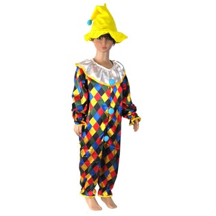 CLOWNS CHILDREN'S COSTUME - SIZE 4