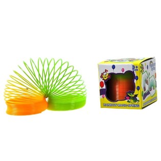Rainbow Spiral Toy in Box Ø 6.5 cm (24 pcs)